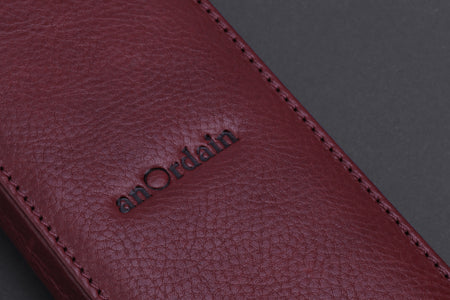 All anOrdain watches are supplied with a leather case