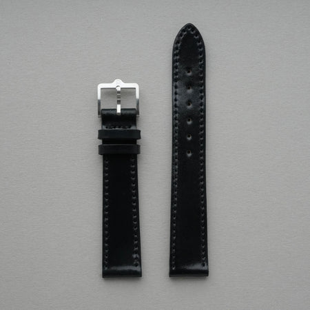 Black shell cordovan
